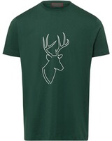 T-Shirt mit Hirschdruck, REITMAYER