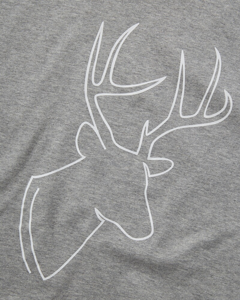 T-Shirt mit Hirschdruck, REITMAYER