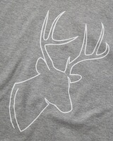 T-Shirt mit Hirschdruck, REITMAYER