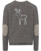 Linksstrick-Cardigan mit Rückenmotiv, REITMAYER