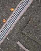 Linksstrick-Cardigan mit Rückenmotiv, REITMAYER