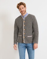 Linksstrick-Cardigan mit Rückenmotiv, REITMAYER