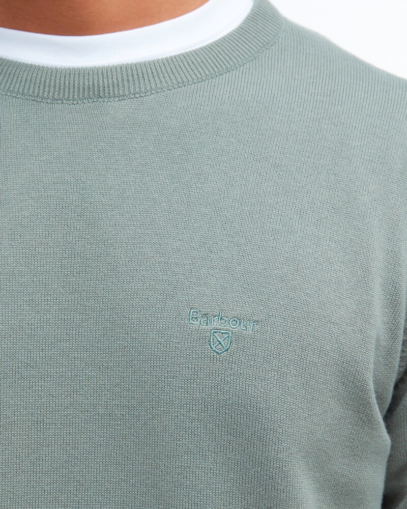 Rundhals-Pullover Pima Cotton Crew, Barbour