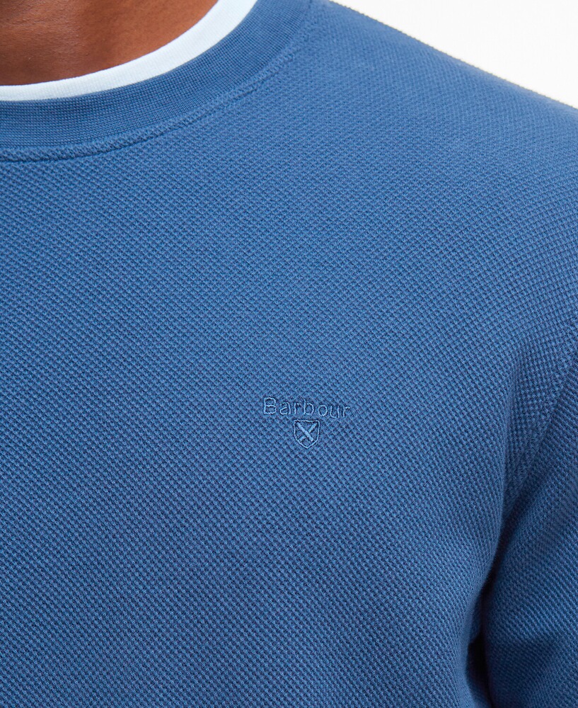 Sweatshirt Pique Interlock, Barbour