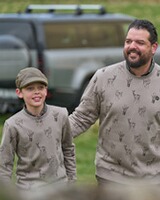 Sweatshirt Deer, Chevalier