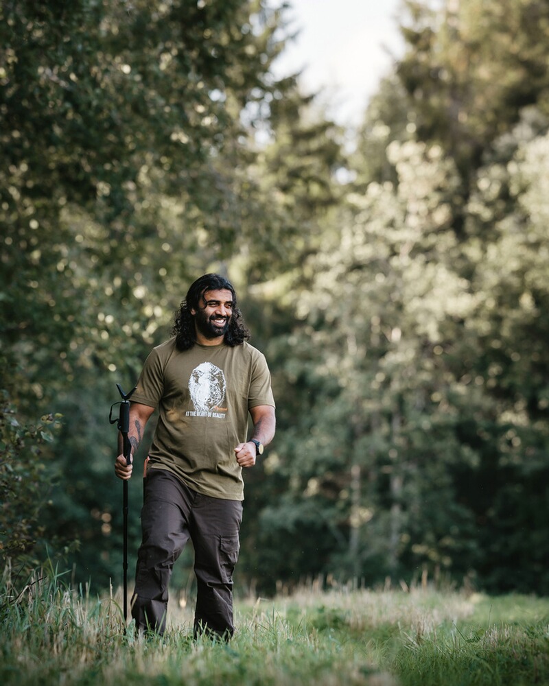 T-Shirt Wild Boar, Pinewood