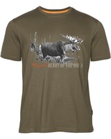 T-Shirt Moose, Pinewood