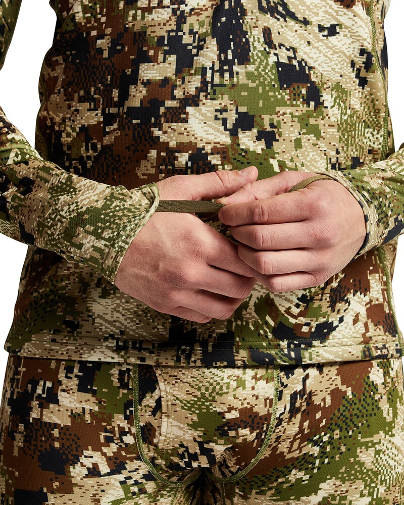 Langarmshirt Half-Zip Core Optifade Subalpine, Sitka Gear