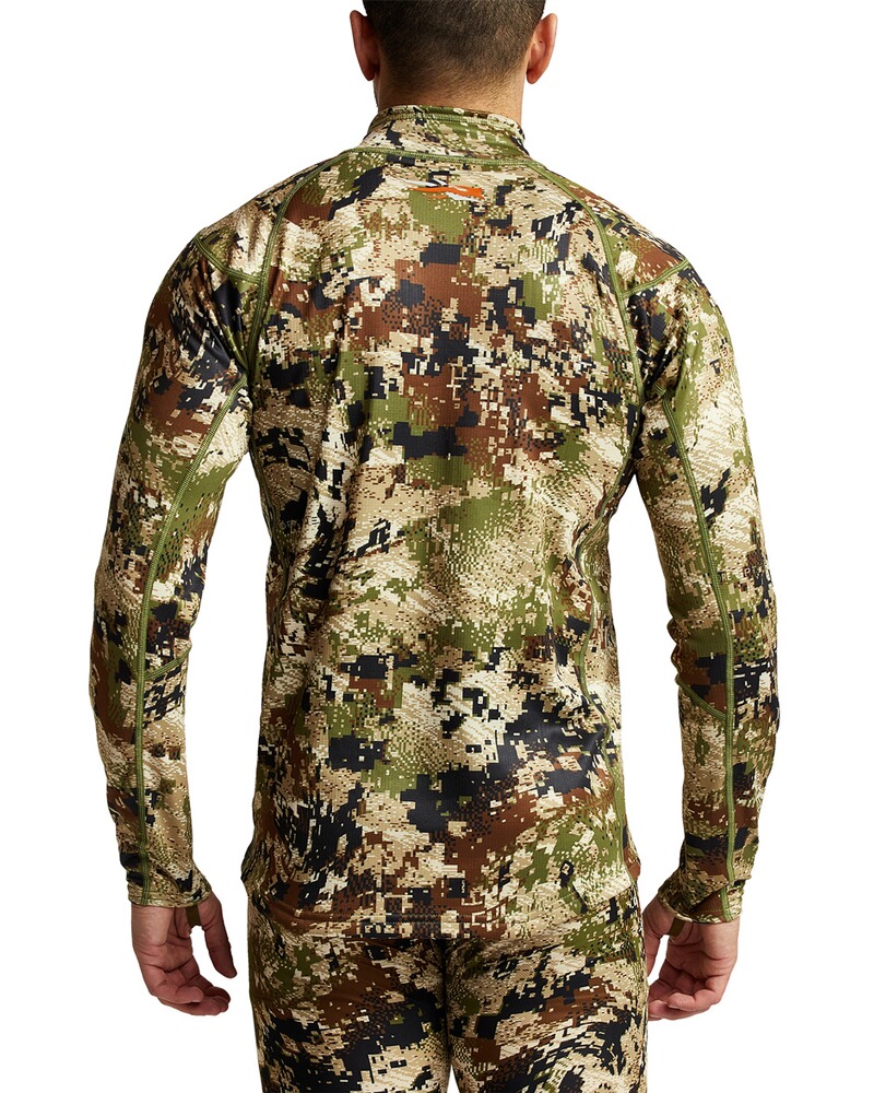 Langarmshirt Half-Zip Core Optifade Subalpine, Sitka Gear