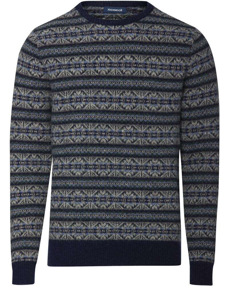 Jacquard-Pullover