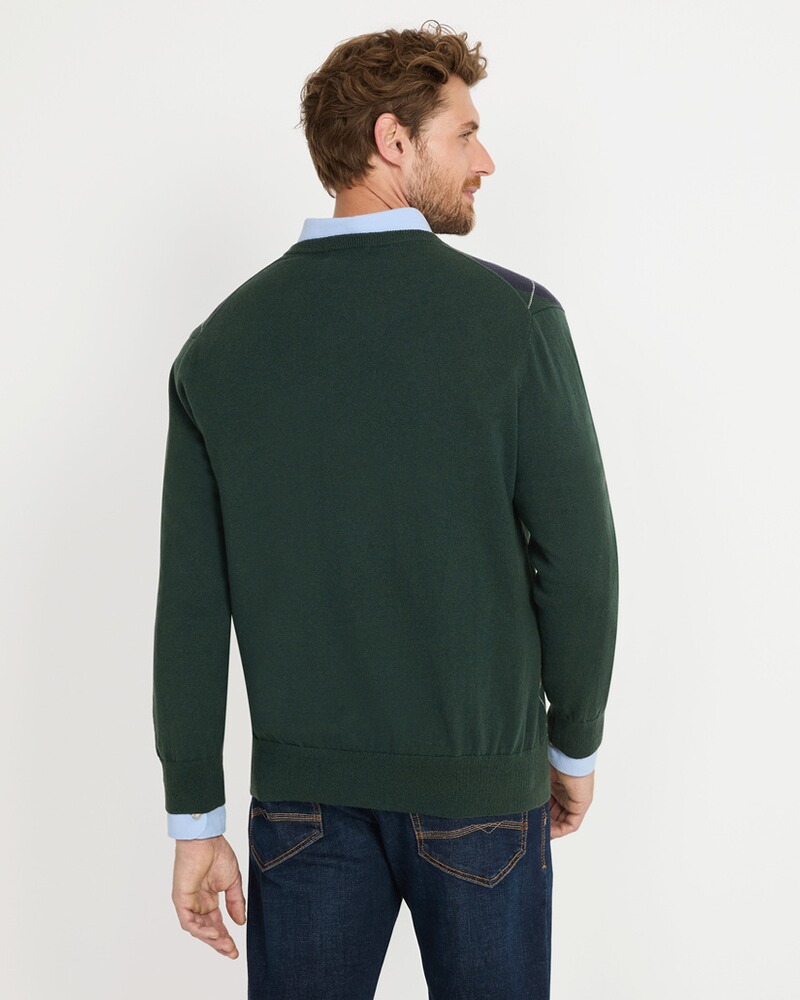Argyle-Pullover, HIGHMOOR