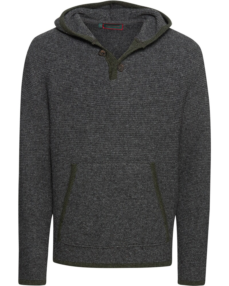 Kapuzenpullover mit Knöpfen