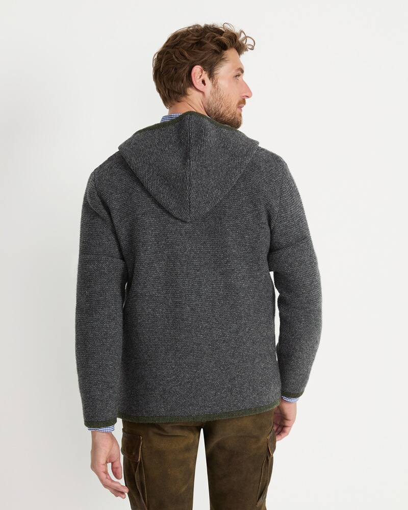 Kapuzenpullover mit Knöpfen, REITMAYER