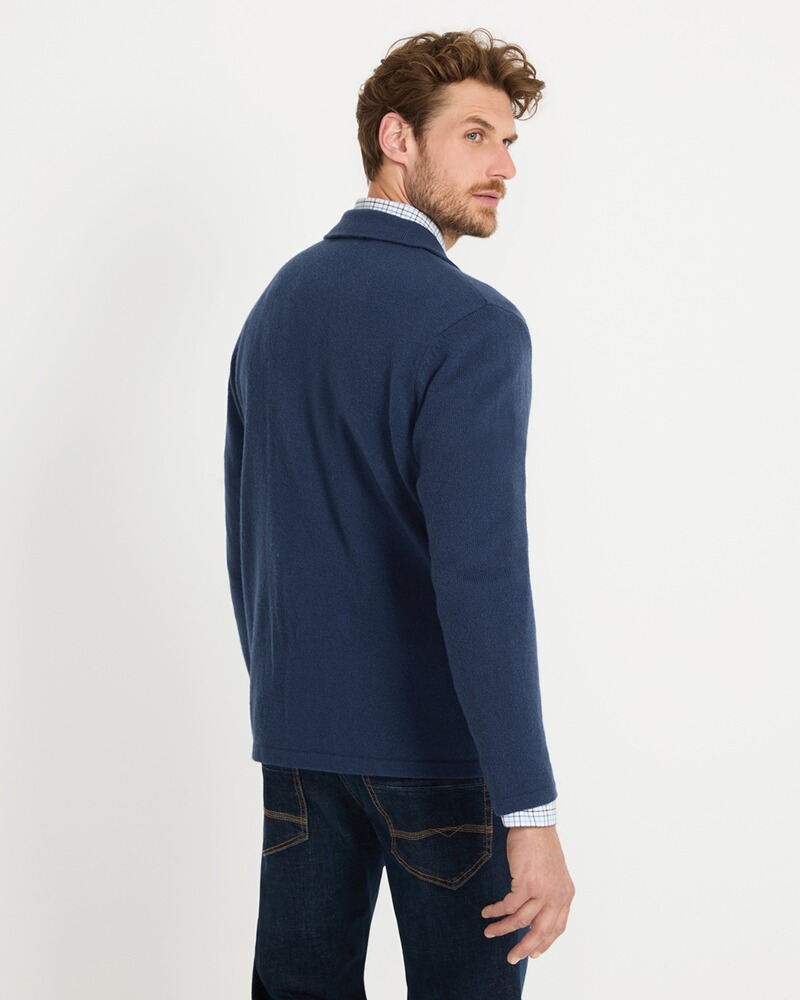 Strickjacke mit Hemdkragen, REITMAYER