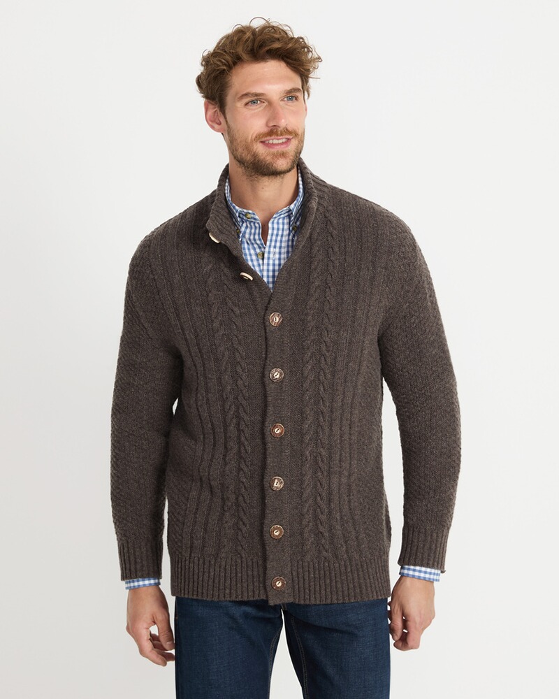Zopfstrickjacke, Luis Steindl
