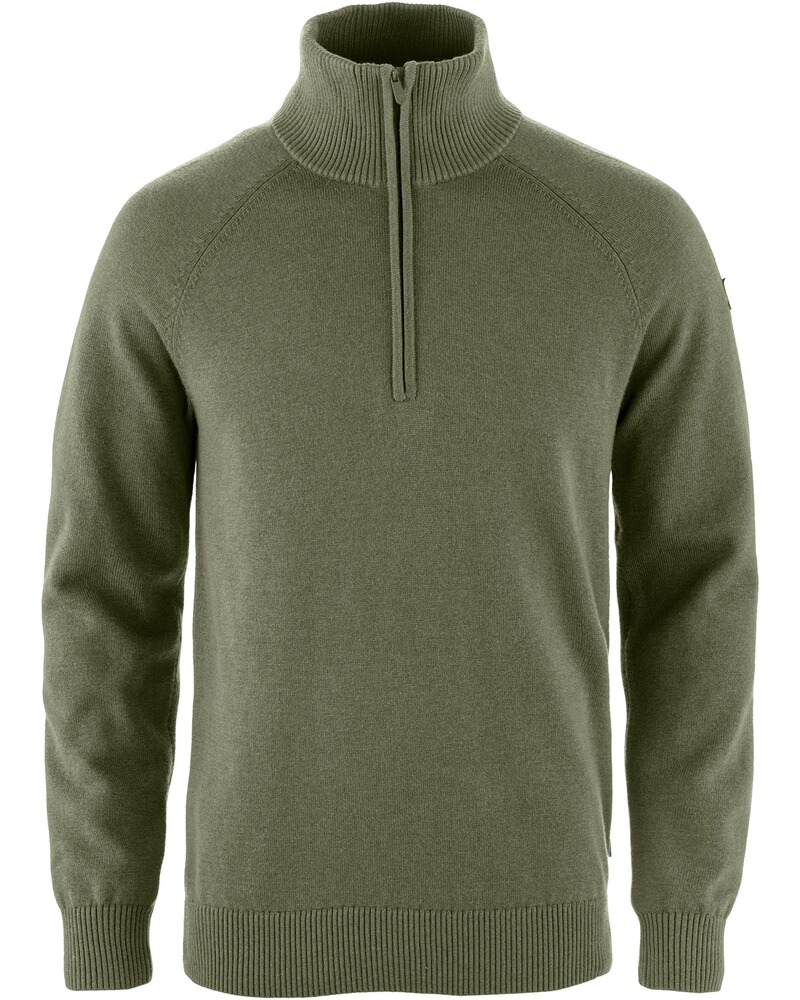Troyer Övik Lite Half Zip oliv,Gr.XXL
