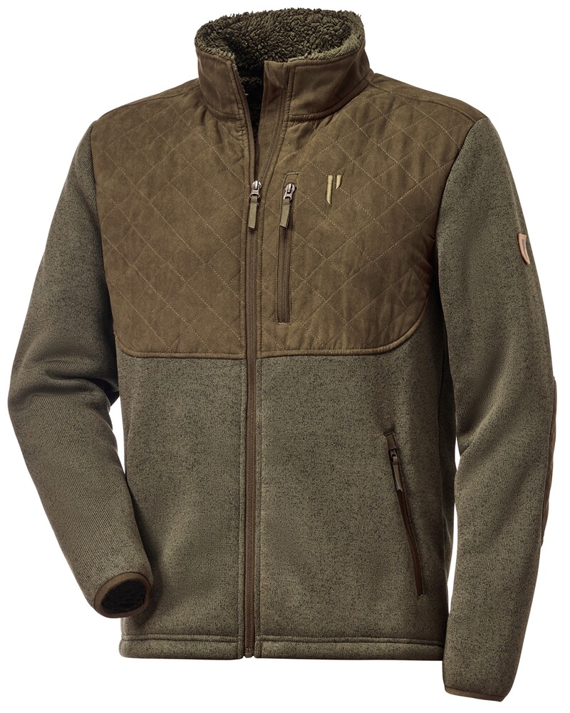 Fleecejacke mit Pilefleece-Innenseite