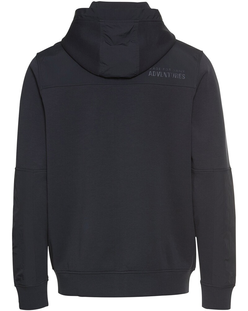 Sweatjacke mit Kapuze, camel active