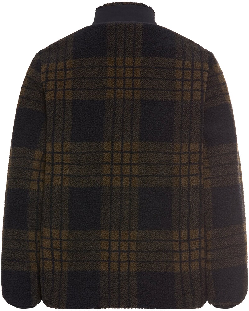 Karo-Sweatjacke, camel active