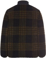 Karo-Sweatjacke, camel active