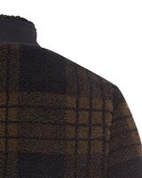 Karo-Sweatjacke, camel active