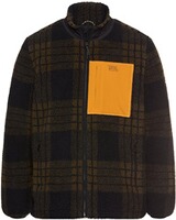 Karo-Sweatjacke, camel active