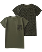 2er-Set Kinder T-Shirt Waldtiere, Parforce