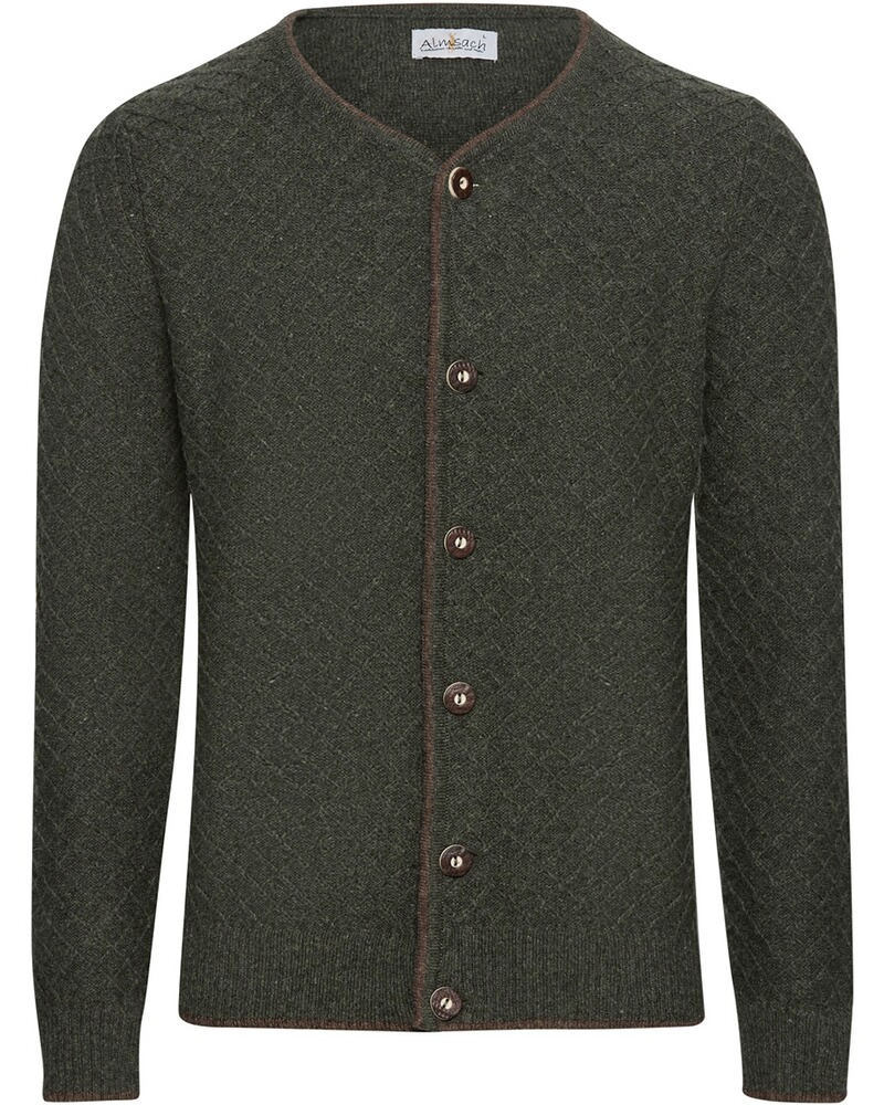 Zopfstrickjacke