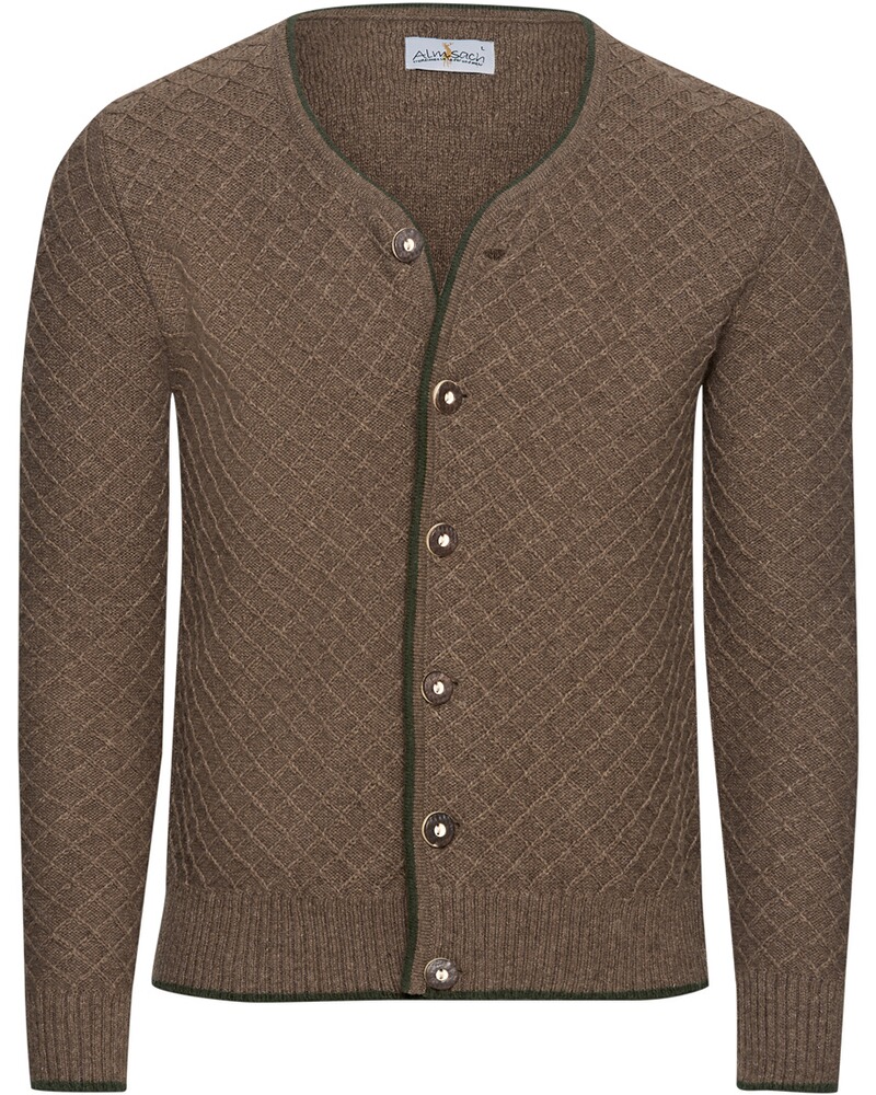 Zopfstrickjacke