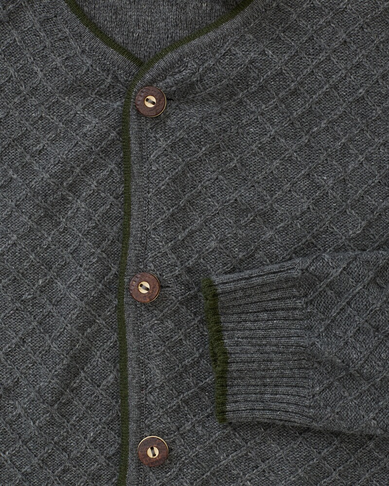 Zopfstrickjacke, Almsach