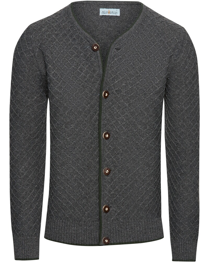 Zopfstrickjacke