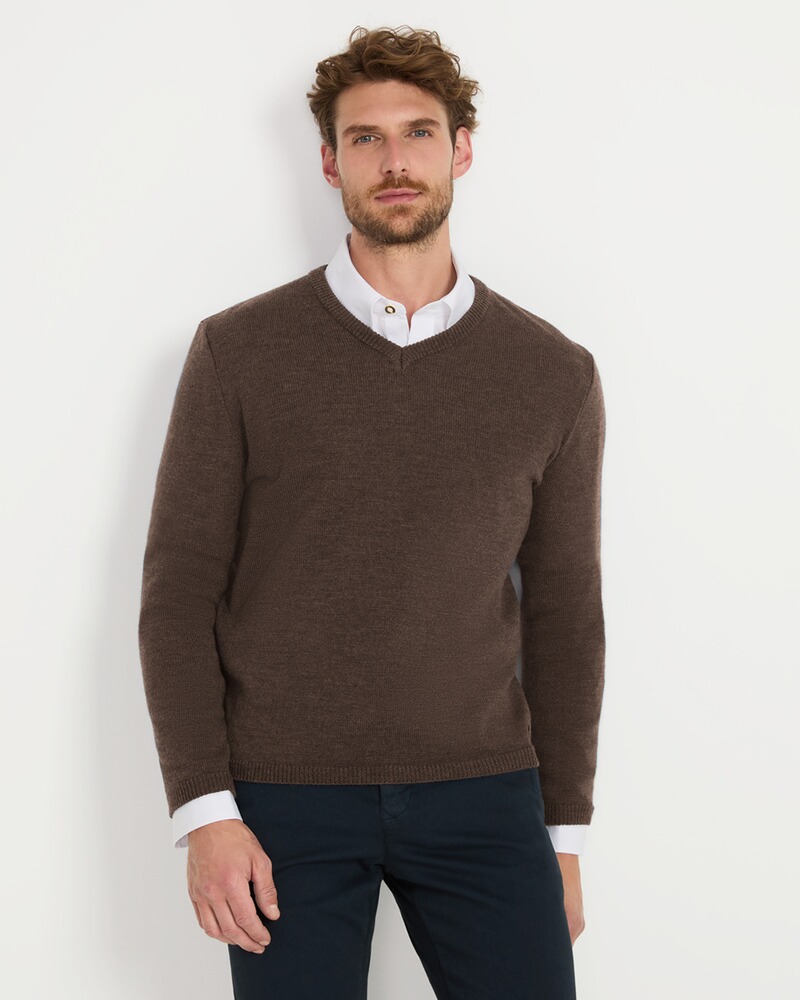 V-Pullover Noel, Stapf