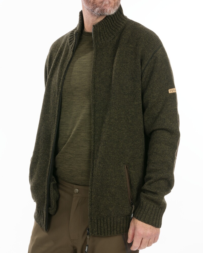 Strickjacke Nevis-FZ, Hart