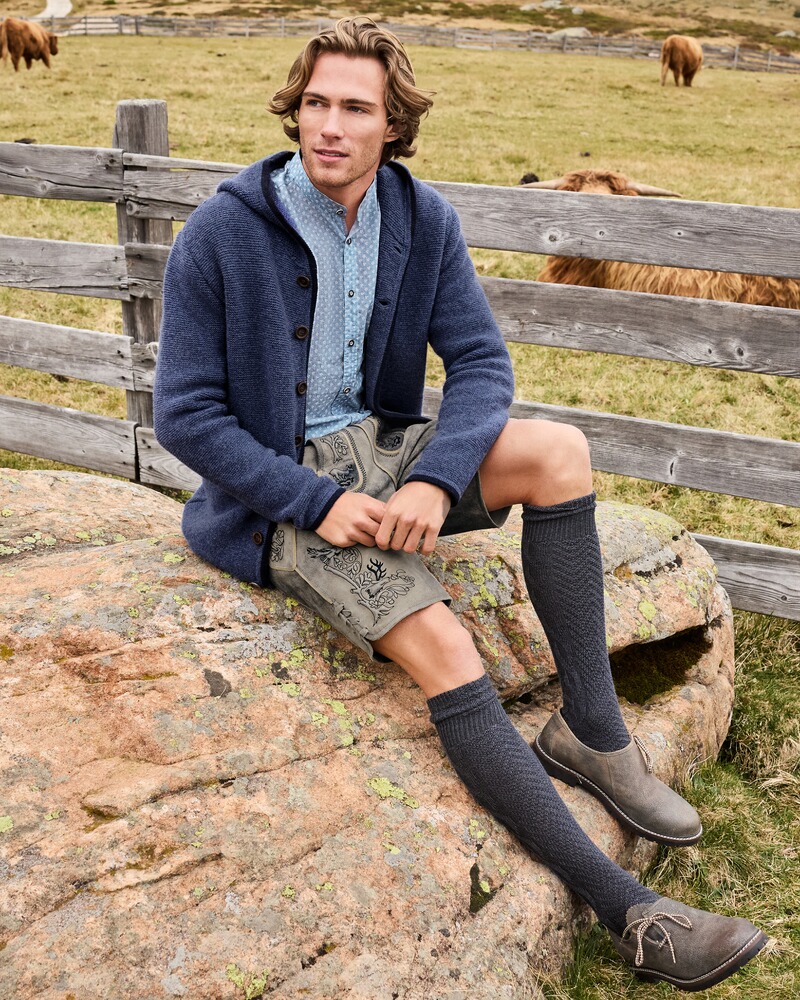 Linksstrickjacke mit Kapuze, REITMAYER