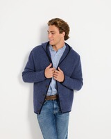 Linksstrickjacke mit Kapuze, REITMAYER