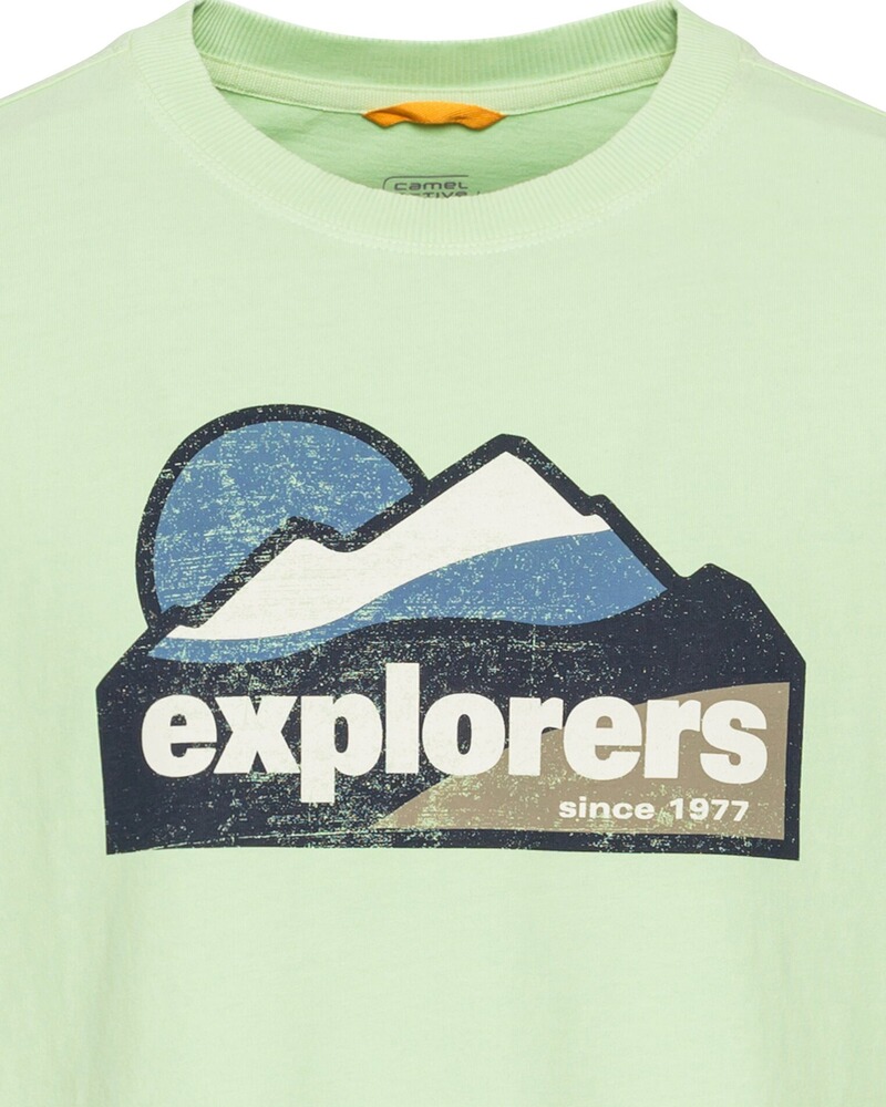 T-Shirt mit Print, camel active