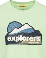 T-Shirt mit Print, camel active