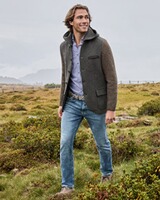 Walk-Strickjacke Berthold, Stapf
