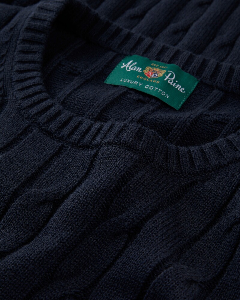 Zopfstrick-Pullover Honley, Alan Paine