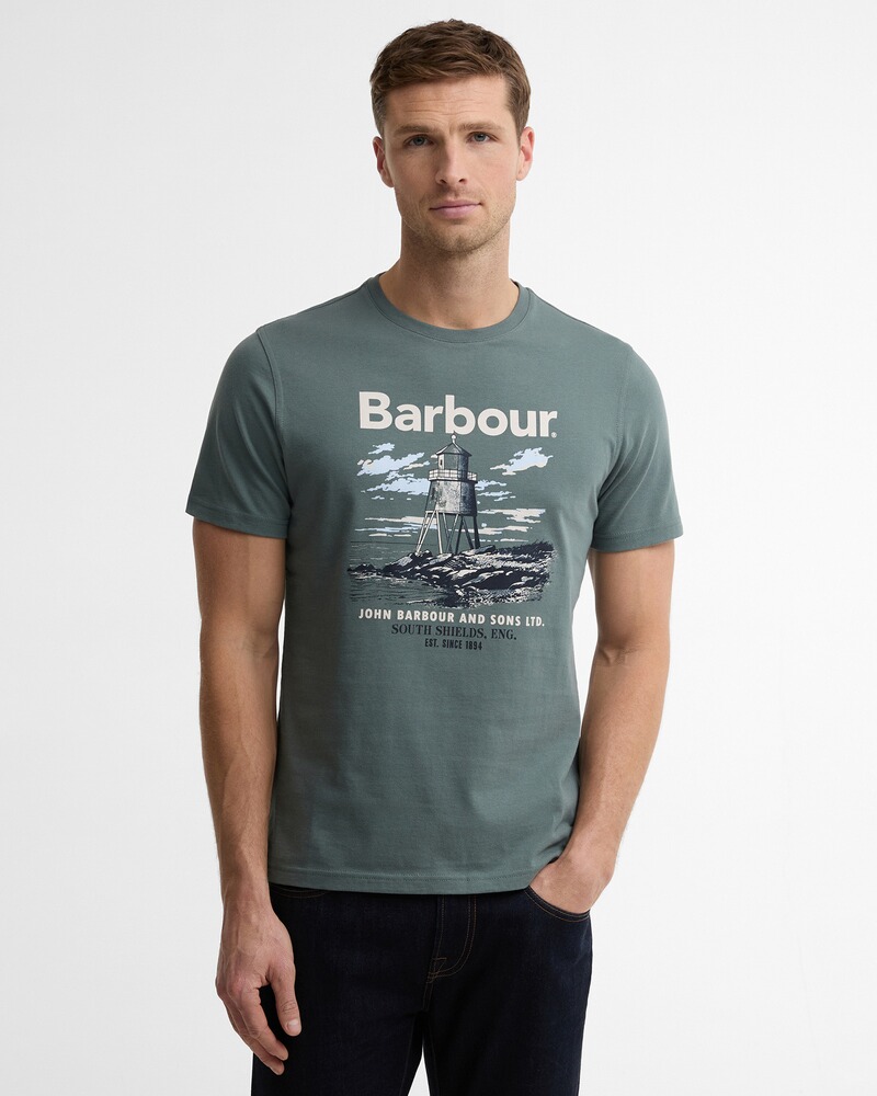 T-Shirt Harbourside Graphic, Barbour