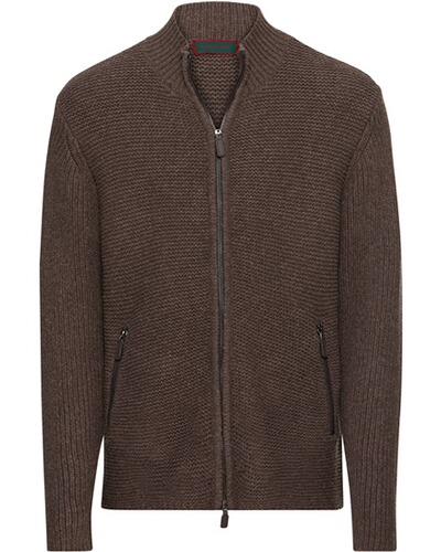Strickjacke im Strickmuster-Mix, REITMAYER