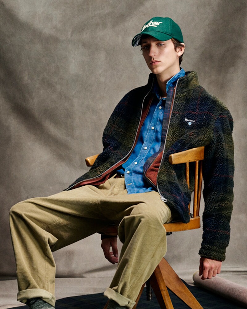 Fleecejacke Tartan Zip Through, Barbour