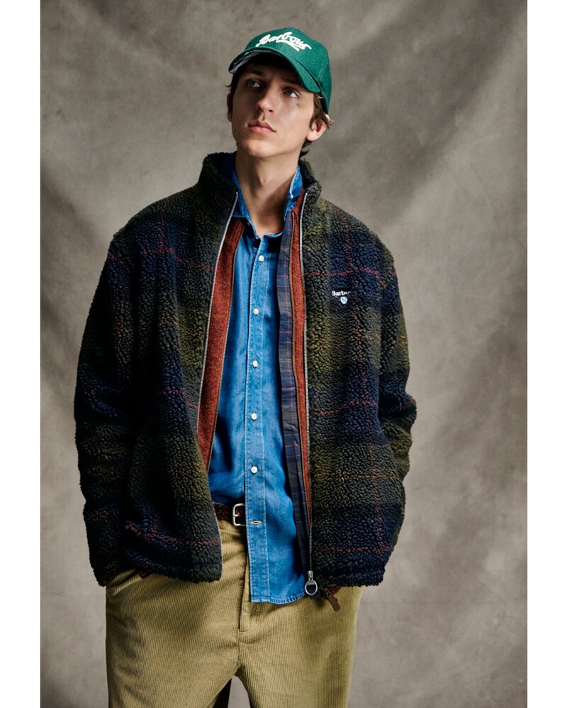 Fleecejacke Tartan Zip Through, Barbour