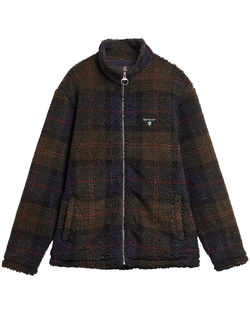 Fleecejacke Tartan Zip Through