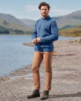 Hose Sueded Sateen Tailored Fit, Barbour