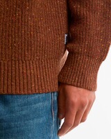 Troyer Essential Fleck Half Zip, Barbour