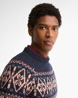 Pullover Tisbury Fairisle Crew Neck, Barbour