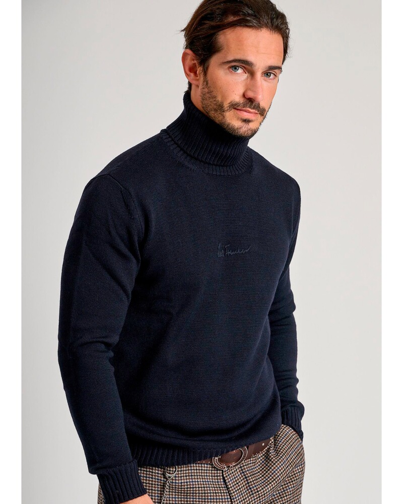 Merino-Rollkragenpullover, Luis Trenker