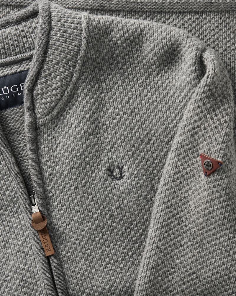 Strickjacke mit Reißverschluss, Krüger Buam