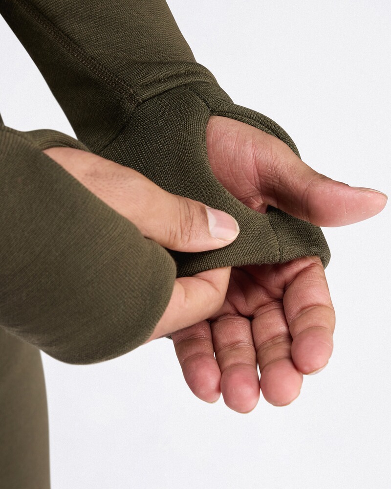 Kapuzenjacke FleeceWool, ACLIMA